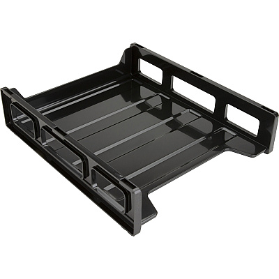 Business Source Front-Load Stackable Letter Tray (BSN62884)