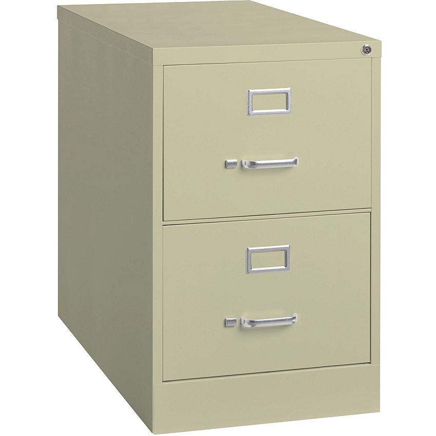 Lorell Fortress Series 26-1/2" Commercial-Grade Vertical File Cabinet (LLR60660)