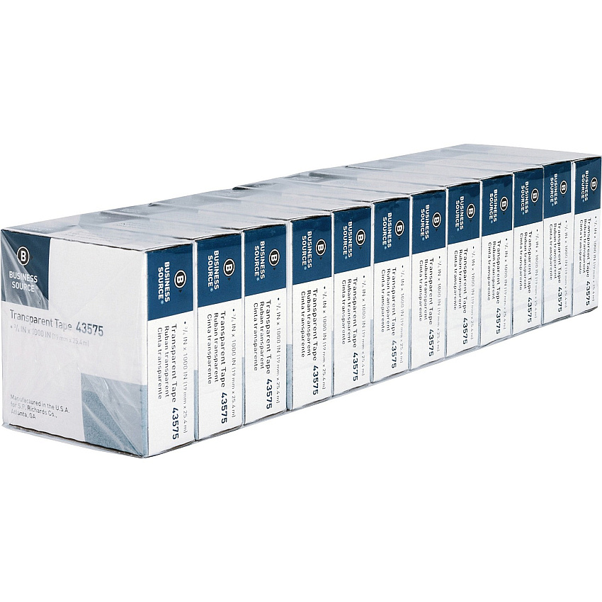 Business Source All-purpose Transparent Glossy Tape (BSN43575)