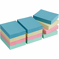 Business Source Premium Plain Pastel Adhesive Notes (BSN16500)
