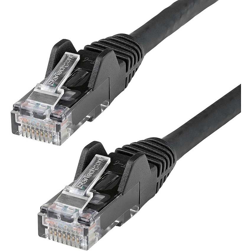 StarTech 35ft Cat6 Ethernet Cable Black 100w Poe (N6PATCH35BK)