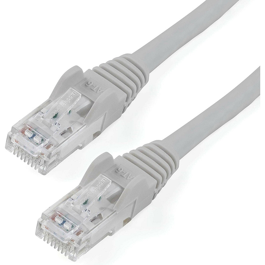 StarTech 35ft Cat6 Ethernet Cable Gray 100w Poe (N6PATCH35GR)