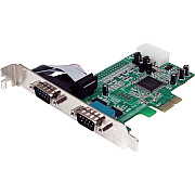 StarTech 2port Pcie Rs232 Serial Db9 Adapter Card (PEX2S553)