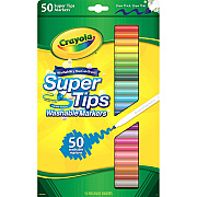 Crayola Super Tips 50-count Washable Markers (CYO585050)
