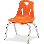 Jonti-Craft Berries Plastic Chairs with Chrome-Plated Legs (8142JC1114)