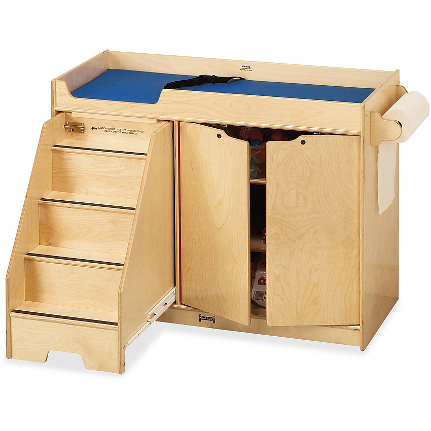 Jonti-Craft Pull-out Stairs Changing Table (5131JC)