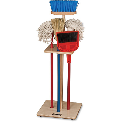 Jonti-Craft Housecleaning Set-n-Rack (2061JC)