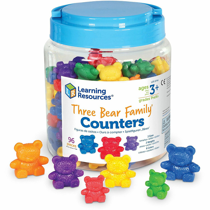 Three Bear Family Counters Set (LRNLER0744)