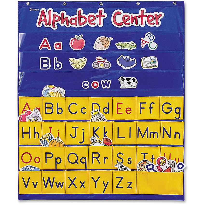 Learning Resources Alphabet Center Pocket Chart (LRNLER2246)