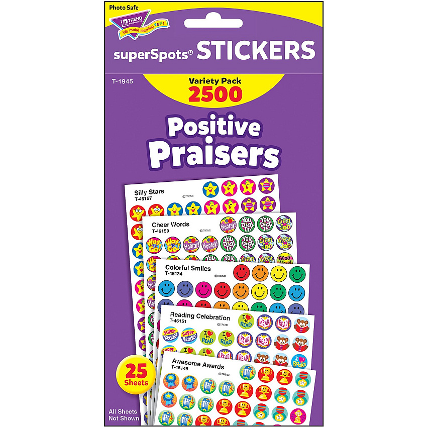 TREND superSpots Positive Praisers Stickers (TEPT1945)