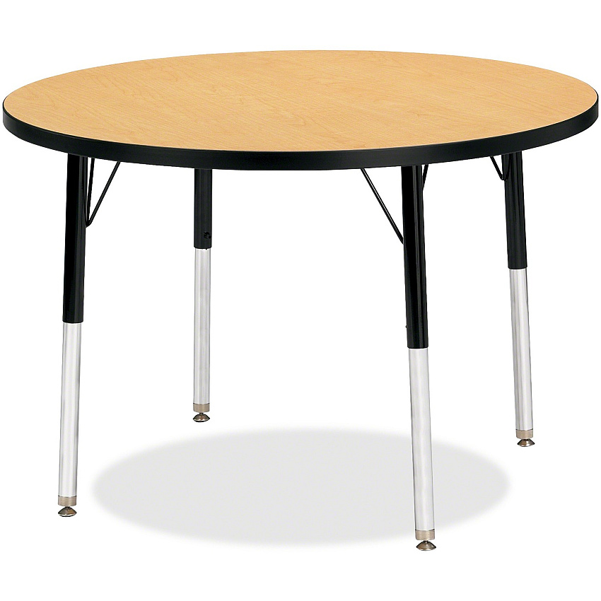 Jonti-Craft Berries Elementary Height Color Top Round Table (6488JCE210)