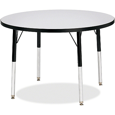Jonti-Craft Berries Elementary Height Color Edge Round Table (6488JCE180)