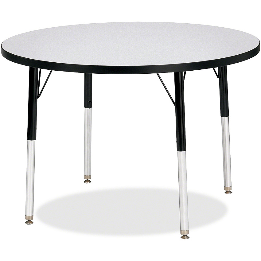 Jonti-Craft Berries Elementary Height Color Edge Round Table (6488JCE180)
