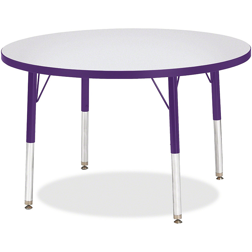 Jonti-Craft Berries Elementary Height Color Edge Round Table (6488JCE004)