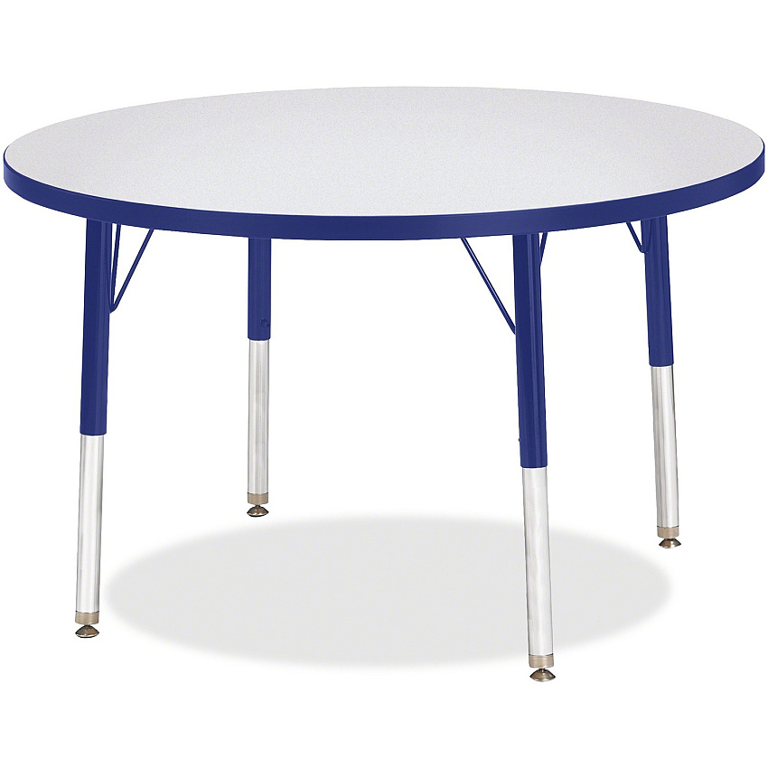 Jonti-Craft Berries Elementary Height Color Edge Round Table (6488JCE003)