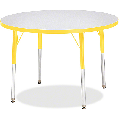 Jonti-Craft Berries Adult Height Color Edge Round Table (6488JCA007)