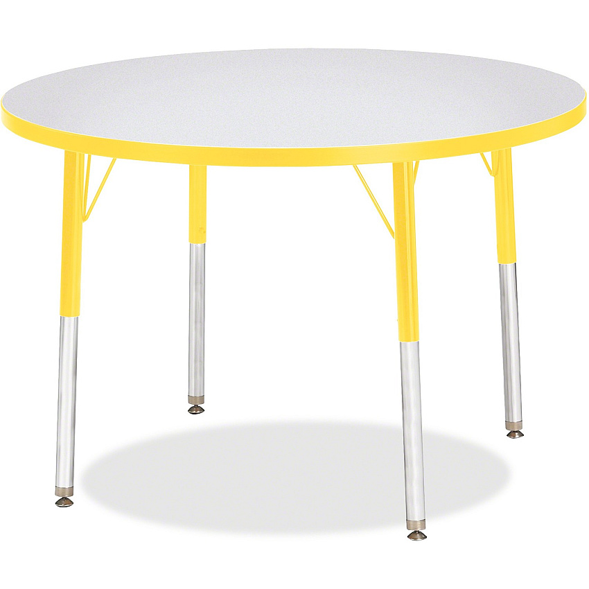 Jonti-Craft Berries Adult Height Color Edge Round Table (6488JCA007)