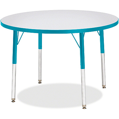 Jonti-Craft Berries Adult Height Color Edge Round Table (6488JCA005)