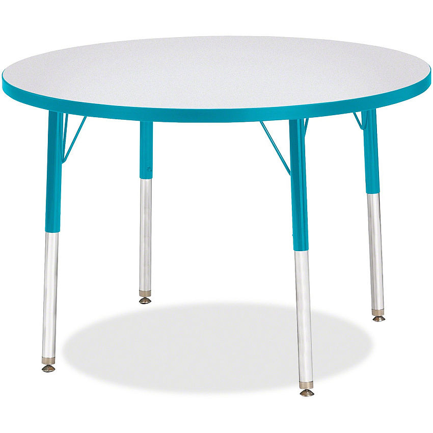Jonti-Craft Berries Adult Height Color Edge Round Table (6488JCA005)