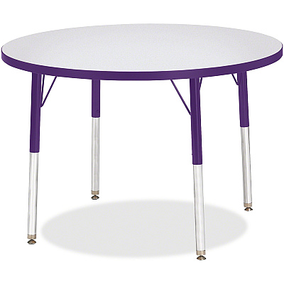 Jonti-Craft Berries Adult Height Color Edge Round Table (6488JCA004)