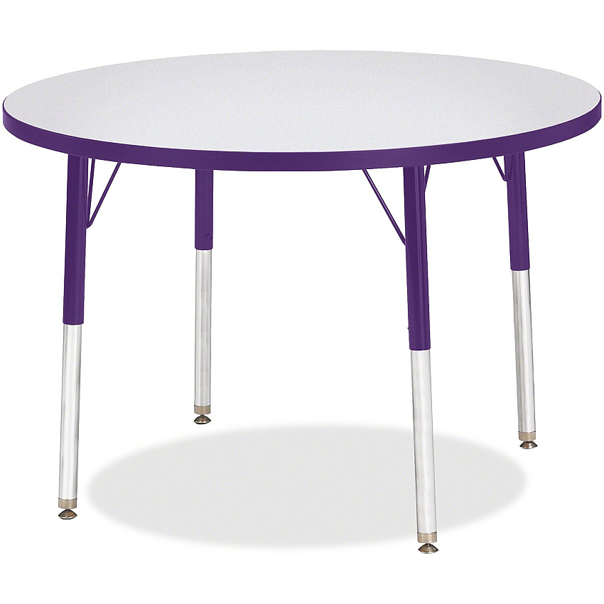 Jonti-Craft Berries Adult Height Color Edge Round Table (6488JCA004)