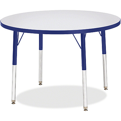 Jonti-Craft Berries Adult Height Color Edge Round Table (6488JCA003)
