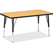 Jonti-Craft Berries Elementary Height Color Top Rectangle Table (6478JCE210)