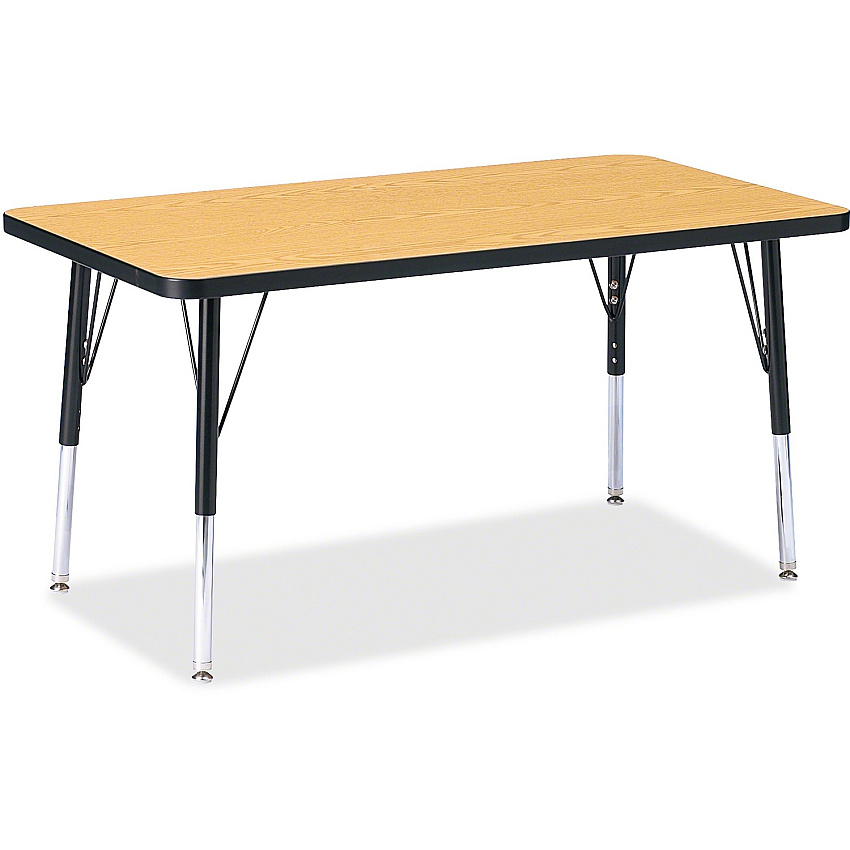 Jonti-Craft Berries Elementary Height Color Top Rectangle Table (6478JCE210)