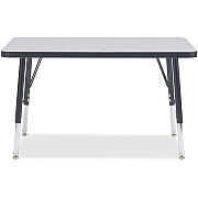 Jonti-Craft Berries Elementary Height Color Edge Rectangle Table (6478JCE180)
