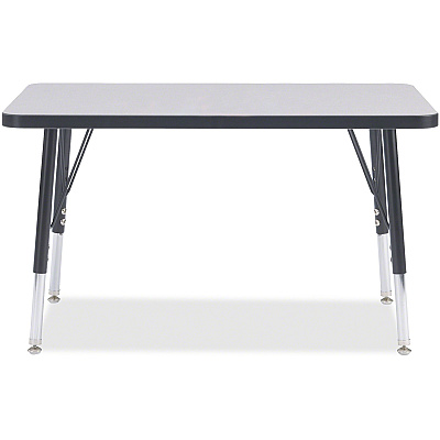 Jonti-Craft Berries Elementary Height Color Edge Rectangle Table (6478JCE180)