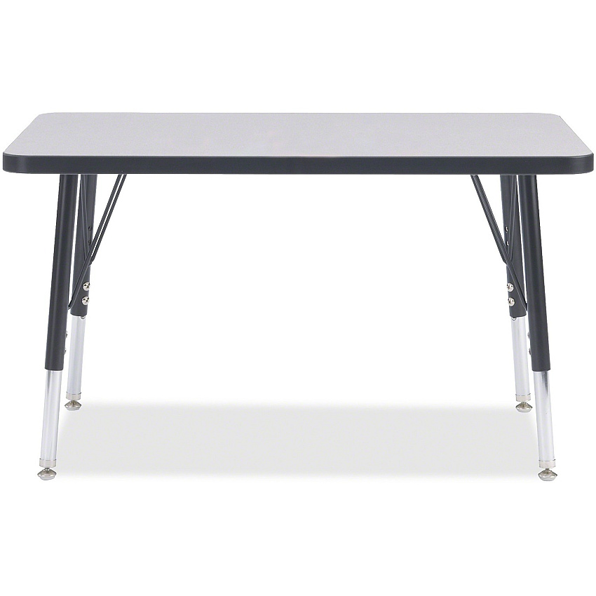 Jonti-Craft Berries Elementary Height Color Edge Rectangle Table (6478JCE180)