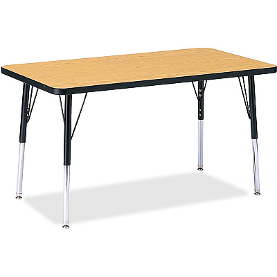 Jonti-Craft Berries Adult Height Color Top Rectangle Table (6478JCA210)