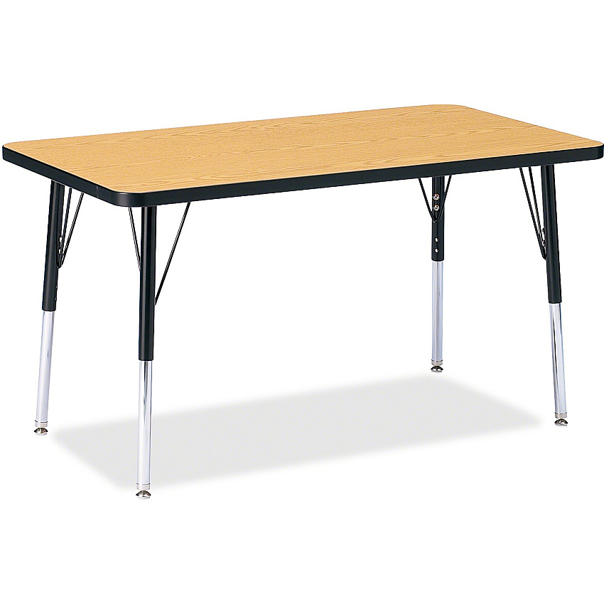 Jonti-Craft Berries Adult Height Color Top Rectangle Table (6478JCA210)