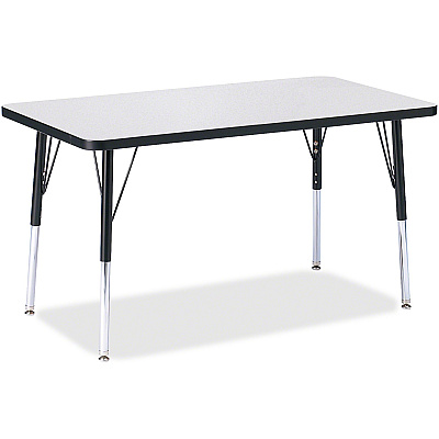 Jonti-Craft Berries Adult Height Color Edge Rectangle Table (6478JCA180)