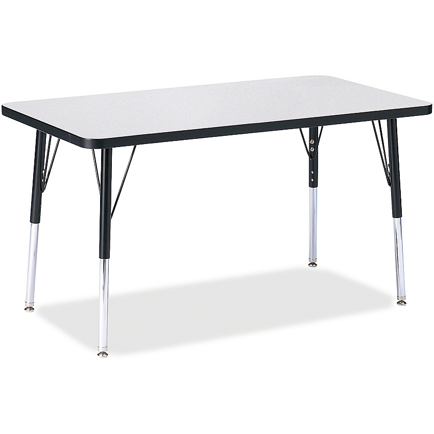 Jonti-Craft Berries Adult Height Color Edge Rectangle Table (6478JCA180)