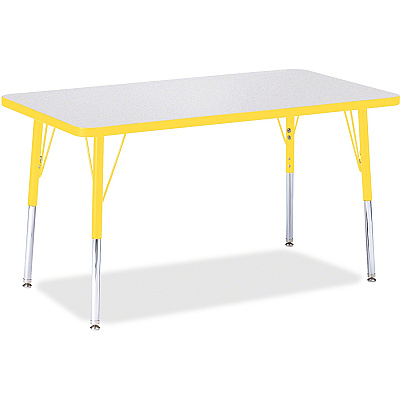 Jonti-Craft Berries Adult Height Color Edge Rectangle Table (6478JCA007)