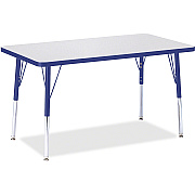 Jonti-Craft Berries Adult Height Color Edge Rectangle Table (6478JCA003)