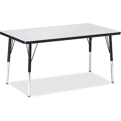 Jonti-Craft Berries Adult Height Color Edge Rectangle Table (6473JCA180)