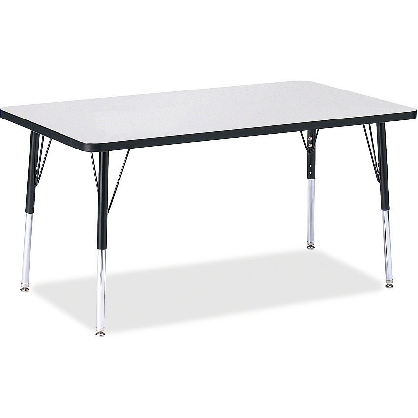 Jonti-Craft Berries Adult Height Color Edge Rectangle Table (6473JCA180)