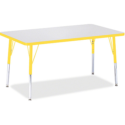Jonti-Craft Berries Adult Height Color Edge Rectangle Table (6473JCA007)