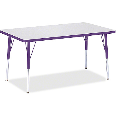 Jonti-Craft Berries Adult Height Color Edge Rectangle Table (6473JCA004)