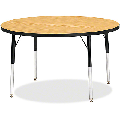 Jonti-Craft Berries Elementary Height Color Top Round Table (6468JCE210)