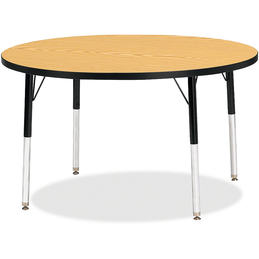 Jonti-Craft Berries Elementary Height Color Top Round Table (6468JCE210)