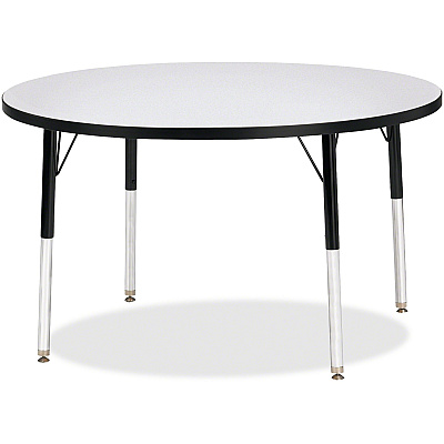 Jonti-Craft Berries Elementary Height Color Edge Round Table (6468JCE180)
