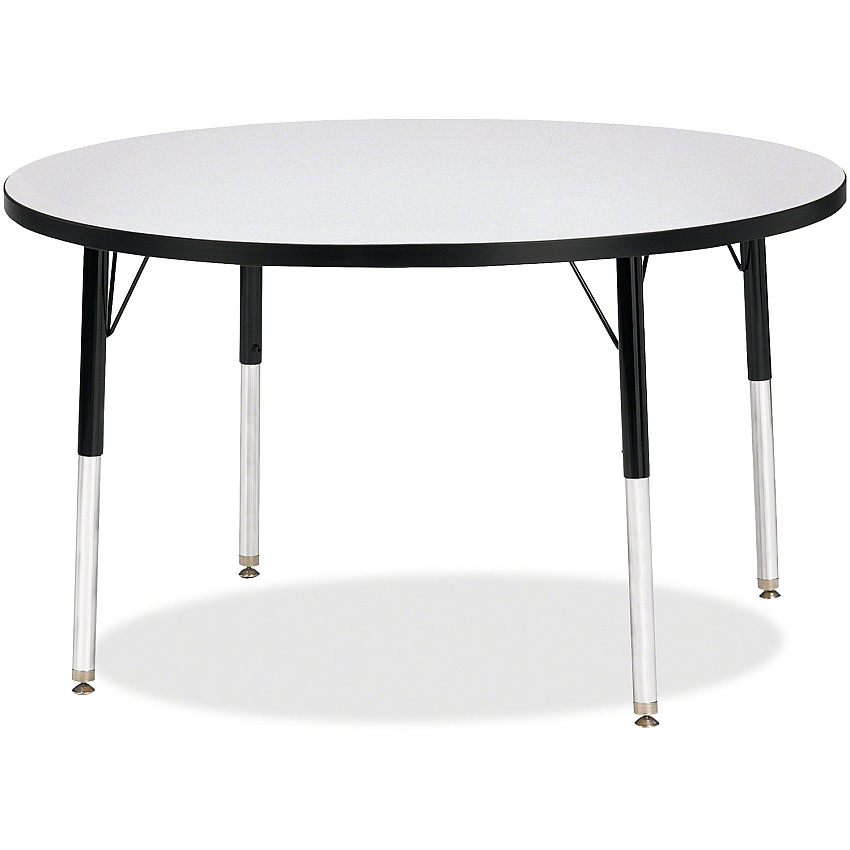 Jonti-Craft Berries Elementary Height Color Edge Round Table (6468JCE180)