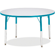 Jonti-Craft Berries Elementary Height Color Edge Round Table (6468JCE005)