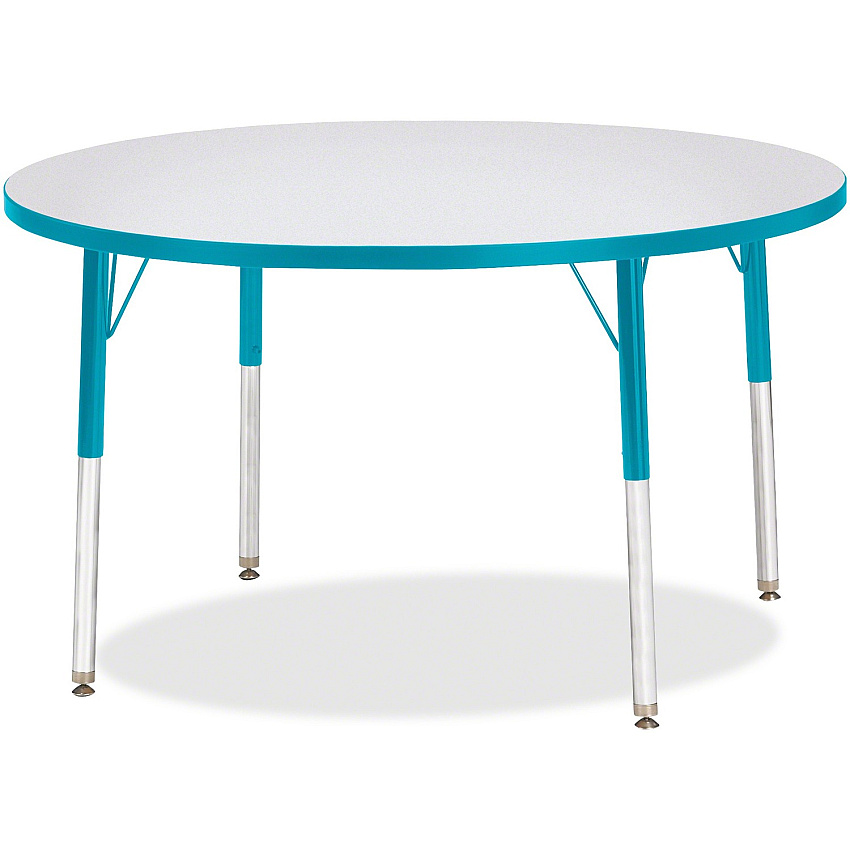Jonti-Craft Berries Elementary Height Color Edge Round Table (6468JCE005)