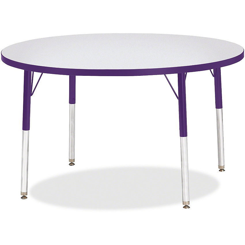 Jonti-Craft Berries Elementary Height Color Edge Round Table (6468JCE004)
