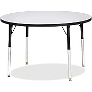 Jonti-Craft Berries Adult Height Color Edge Round Table (6468JCA180)