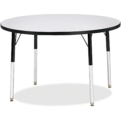 Jonti-Craft Berries Adult Height Color Edge Round Table (6468JCA180)